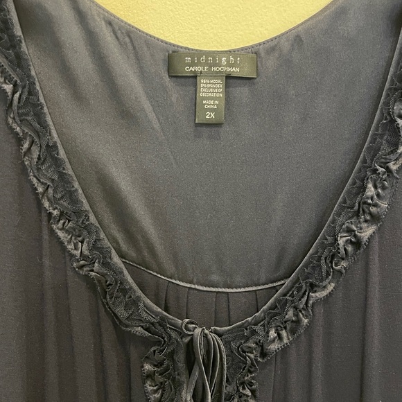 Midnight Carole Hochman PJ Tank Top - Picture 3 of 5